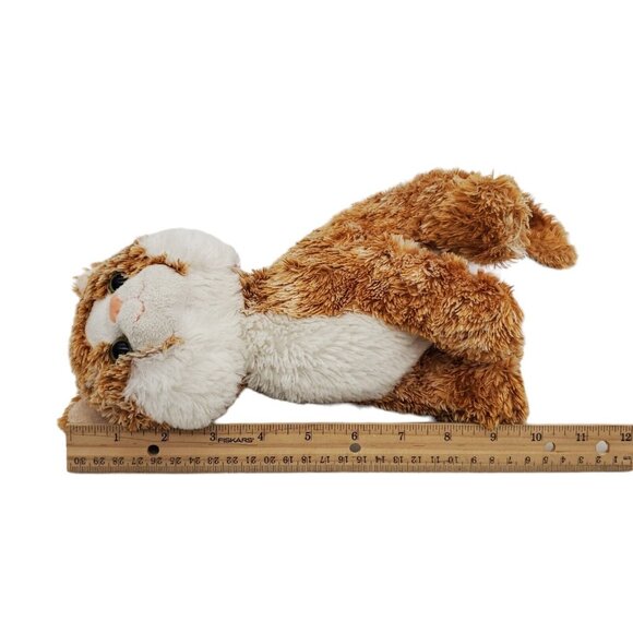 10" TABBY CAT Princess Soft Toys MELISSA & Doug Beanbag Plush Stuffed Kitten Toy - Picture 7 of 7